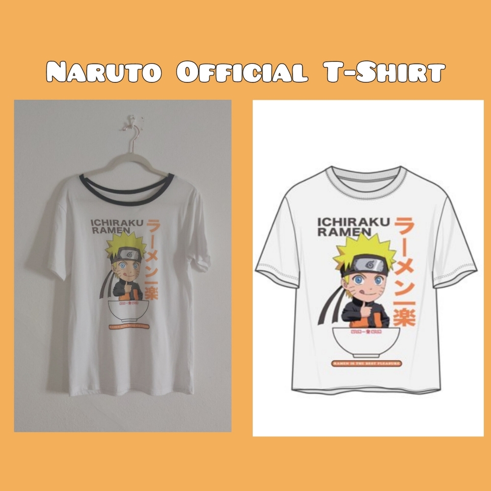 Anime Naruto Shippuden Short Sleeve Official T-Shirt